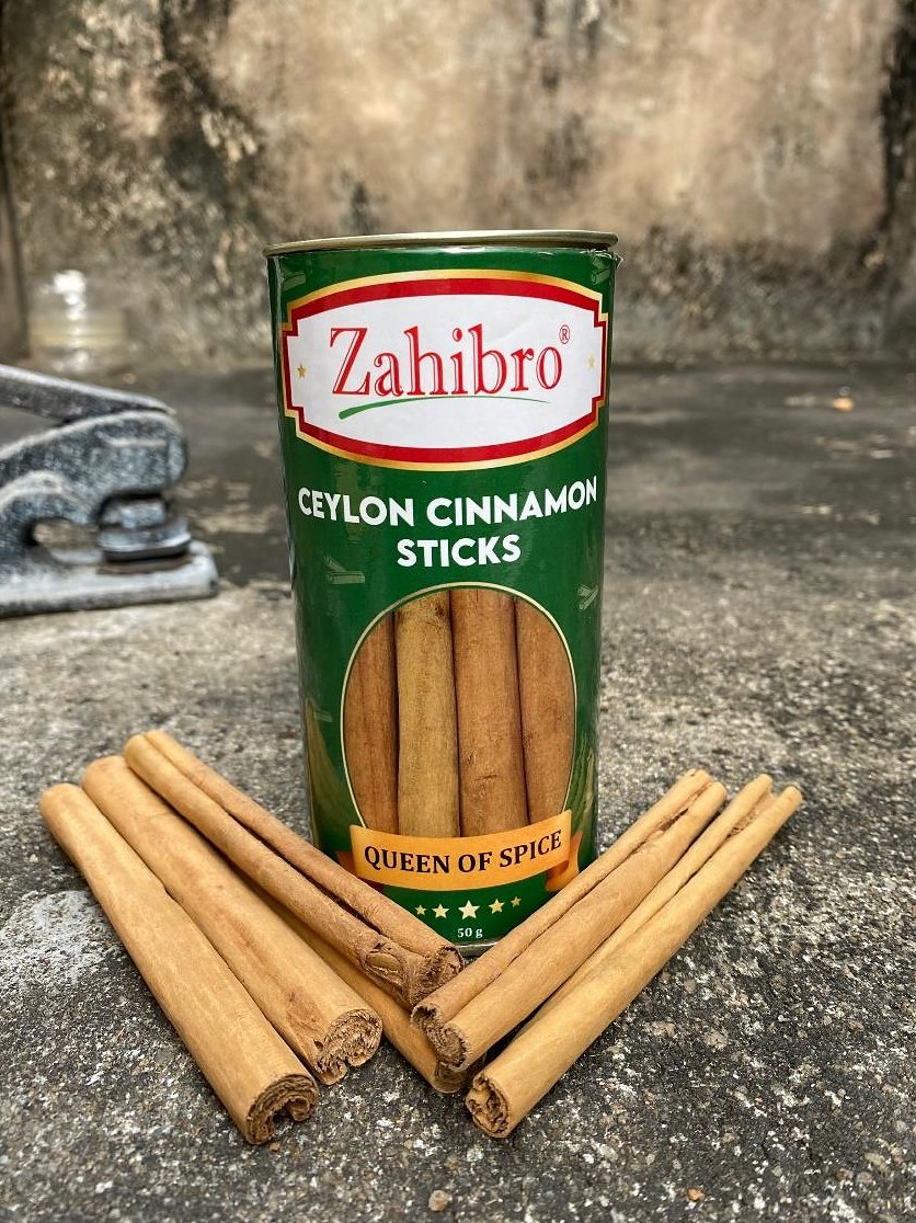 Zahibro Ceylon cinnamon sticks tin