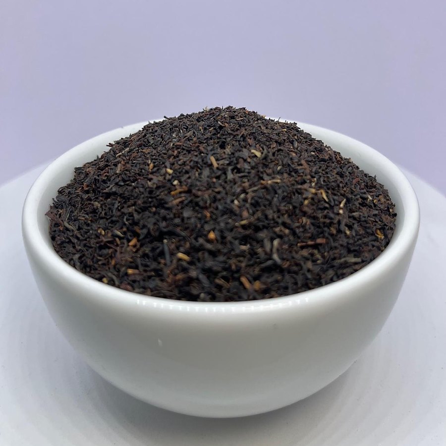 Bowl of Pure Ceylon Flowery Broken Orange Pekoe Fannings black tea (STD 668)